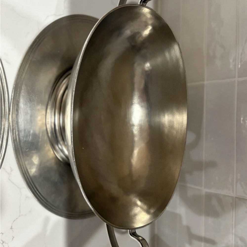 Arte Italica Pewter Soup Tureen with Lid and Tray - Picture 3 of 11